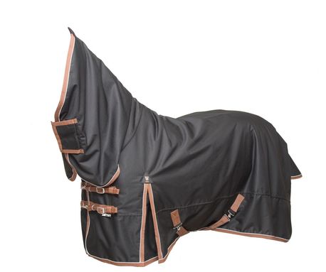 WAHLSTEN FULLRAIN 600D + 100G FULLNECK ULKOLOIMI, MUSTA